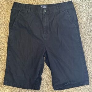 Children’s place black shorts sz 16